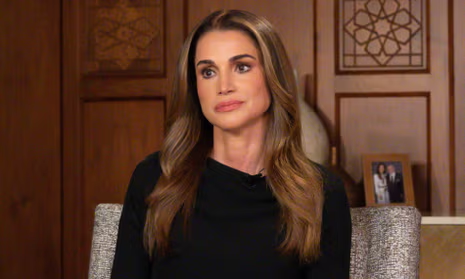 Jordan’s Queen Rania denounces the “silence” of the West about Israeli bombardment of Gaza-thumnail