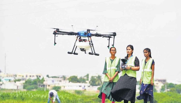 Executives says, Drone scheme for women SHGs in agriculture will benefit industry-thumnail