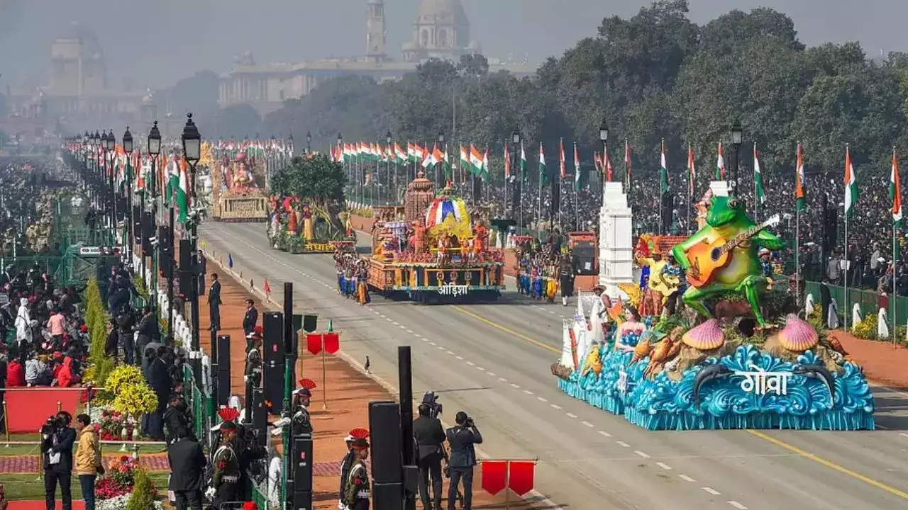 Republic Day 2024: procession is’magical’! Netizens applaud all-female contingents on Kartavya Path.-thumnail