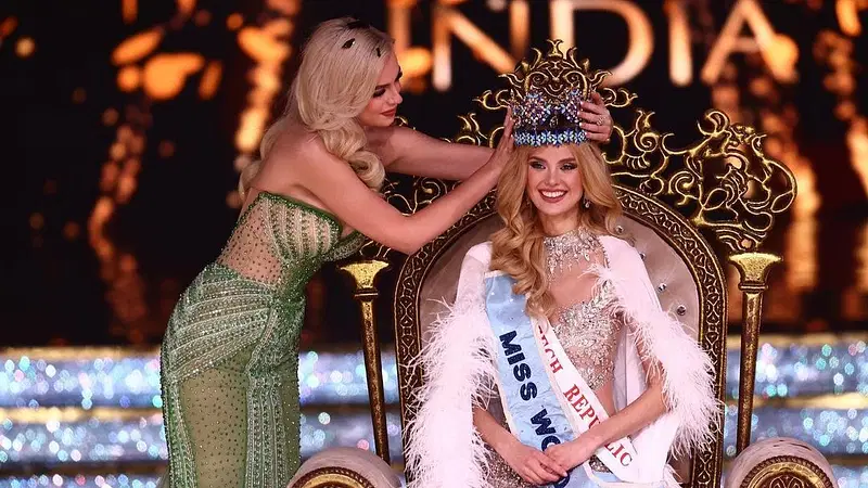 Krystyna Pyszkova of the Czech Republic is crowned Miss World 2024 - Post Image