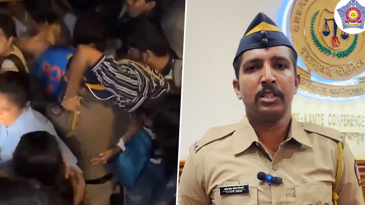 A woman who passed out during the victory procession is saved by Mumbai Police’s prompt intervention: “Real life Singham”-thumnail