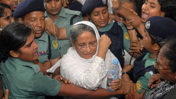 Sheikh Hasina makes her first public remarks after leaving Bangladesh: “Curse those who…”-thumnail