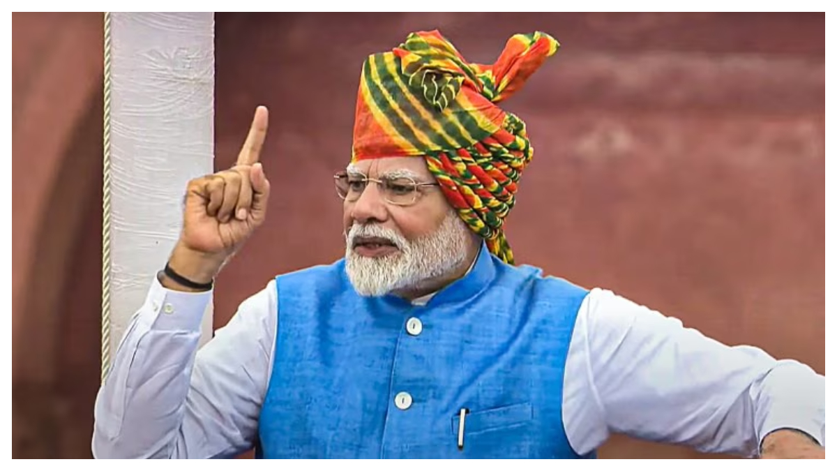 PM Modi addressed women’s safety amid demonstrations over the Kolkata rape case in his I-Day speech, saying, “Punish gender criminals on priority.”-thumnail