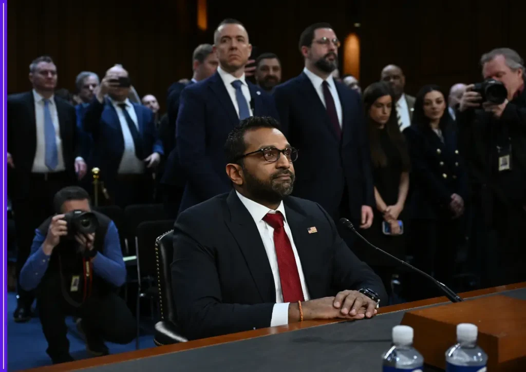 Kash Patel Sparks Outrage Over ‘Hit a Cop’ Comment — Social Media Reacts: ‘Remember January 6?’ 1 Kash Patel Sparks Outrage Over ‘Hit a Cop’ Comment — Social Media Reacts: ‘Remember January 6?’